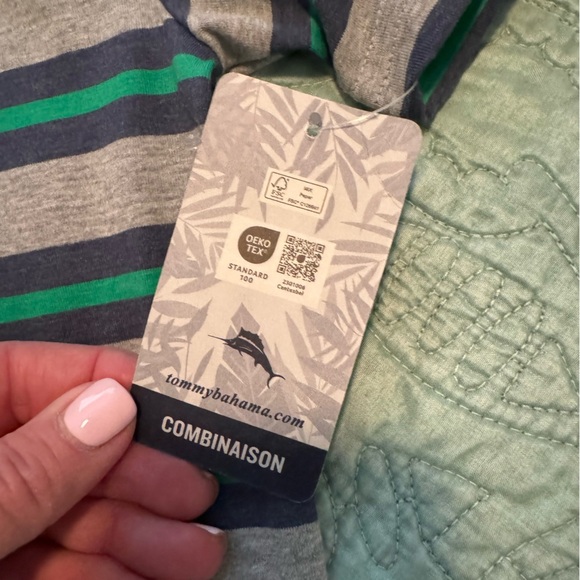TOMMY BAHAMA “mix & match” kids striped tee! 💚💙 get ur kids summer ready! - Picture 6 of 8